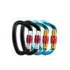 100X56mm Outdoor Rock Climbing Carabiner Aluminum Screw Hooks Large Clothes Hook Carabiner Rigging Equipment Aluminum Carabiner