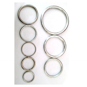 New Designed Customizable Diverse Styles Industrial Widely O Ring Keychain Carabine O Ring Hook O Rings for Bags