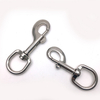 Zinc Alloy Metal Snap Hooks Pet Collar Breakaway Gancho Perro Buckle Metal 1 Inch Silver Rotating Swivel Snap