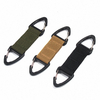 Factory Direct Sale High Quality Triangle Plastic Spring Hook for Webbing Clip Carabiner Swivel Snap Hook for Bags
