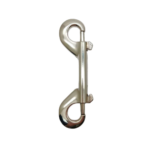 High Quality Zinc Alloy Snap Hook - Double Ended Pet Leash Clip for Dogs, Heavy Duty Dog Equipment