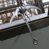Outdoor Grappling Hook Stainless Steel 304 Four Paws Mountaineering Survival Climbing Claws Wholesale Mining Silver Hook Claws