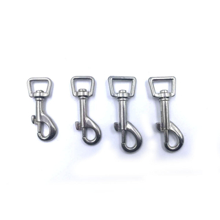 BT-017Z 1 Inch Zinc Alloy Eye Bolt Dog Leash Snap Swivel Snap Hook