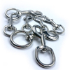 BT-K69A-5 Zinc Alloy Silver Pet Carabiner Dog Leash Carabiner Bolt Snaps Good Quality Dog Shape Holder with Metal Carabiner