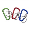 5mmx57mm Aluminum Key Hook Spring Clip Keychain Carabiner Karabiner Bagpack Camping Snap Hook Custom Carabiner