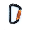 Aluminum Snap Hook with Screw Lock, Secure Buckle Hanging Padlock for Camping Tents, Backpacks, Hiking Gear