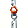 Hammock 30kN Zinc Plated Rope Swivel Safety Connector Rotational Device Spinner for Climbing ,Swing Set,Aerial Dance Carabiner