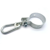 Zinc Plated Swing Clamp Hook With Snap Hook in Carabiner Rigging Hardware for Pipe Swing Hanger